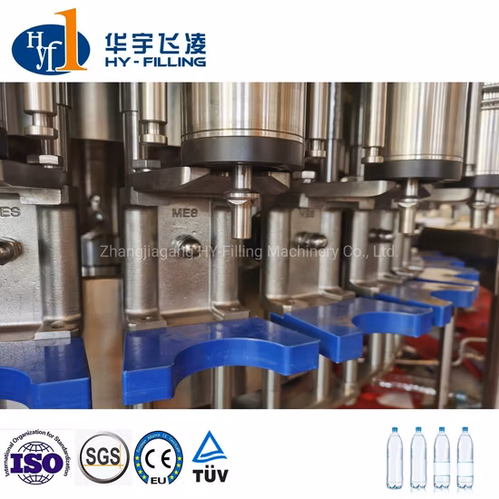 Automatic Pet Glass Bottling Packing Plant Pure Drinking Mineral Water Filling Machine